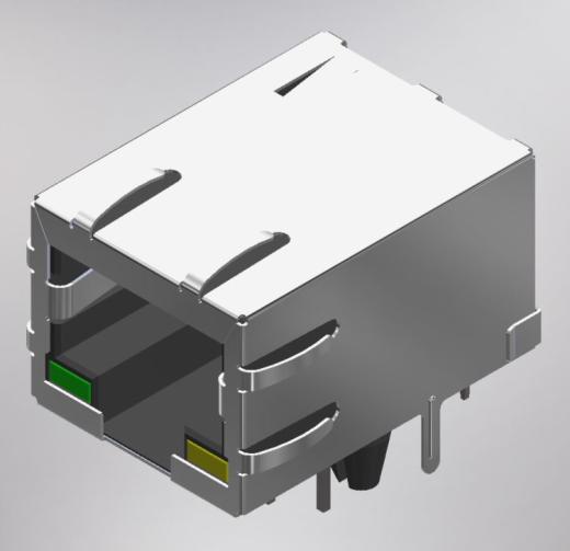 连接器插孔1端口100 BASE-T PCB缩略图